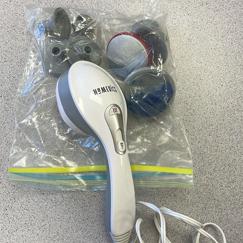 Homemedics Massager with 8 attachments